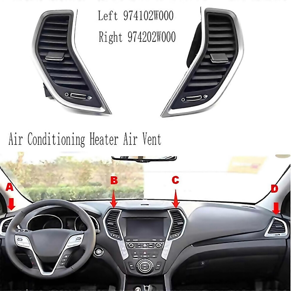 For Front Middle Dash Ac Air Vent Air Conditioning Outlet Grille-image-OPC-PJYH5YJ-NEW
