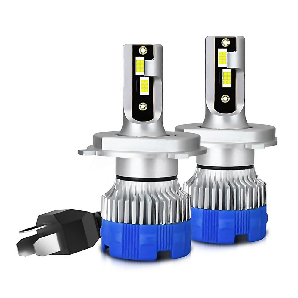 For H4 Led Fog Light Bulbs Car Headlight Canbus Light 50w 5000lm 6000k