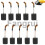 For 10pack N257540 Electric Motor Carbon Brushes 4