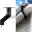 For Rain Chain Gutter Adapter Installation Suit For Gutter Black 2