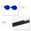 1Paar Percussion Mallets Marimba Medium Garnkopf Blau Für Innen Außen 9