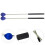1Paar Percussion Mallets Marimba Medium Garnkopf Blau Für Innen Außen 10