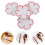 4pcs Ceramic Tableware Chopstick Rest Chopstick Rack Decor (White) 4