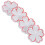 4pcs Ceramic Tableware Chopstick Rest Chopstick Rack Decor (White) 1