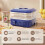 For Smart Electric Food Dryer Fruit Vegetable Dehydrator Eu 4