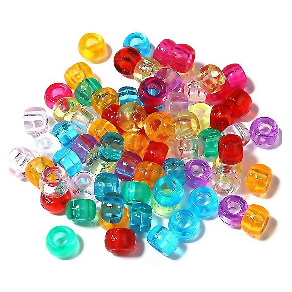 Light For Kandi Beads Bulk For Diy Crafting Jewelry Making Transparent