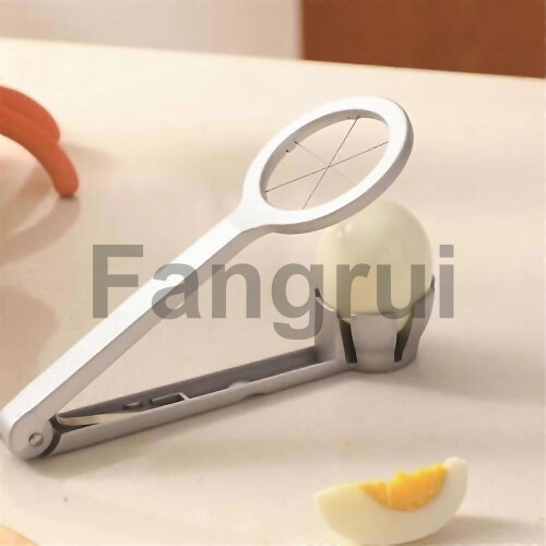For Multifunctional Aluminum Egg Cutter With Handleportable Egg Slicer 1