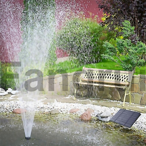 For Solar Water Pump Solar Panel Fountain Pump Pool Pond For Bird 1