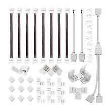 For 5 Pin Led Strip Connector Kit For 12mm Rgbw Led Strip Connection