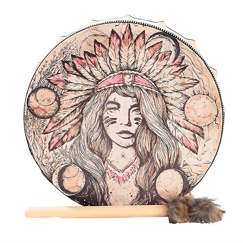 For Indian Drum With Drum Chakra Balancing Reflection Meditation Frame