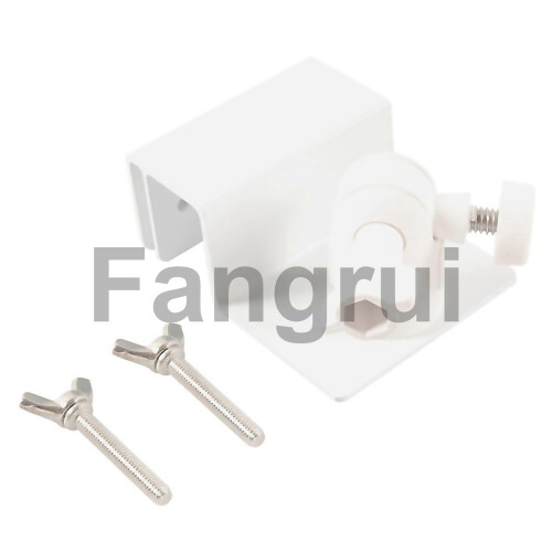For Solar Panel Bracket Car Roof Eave Rain Gutter Special Bracket White 1