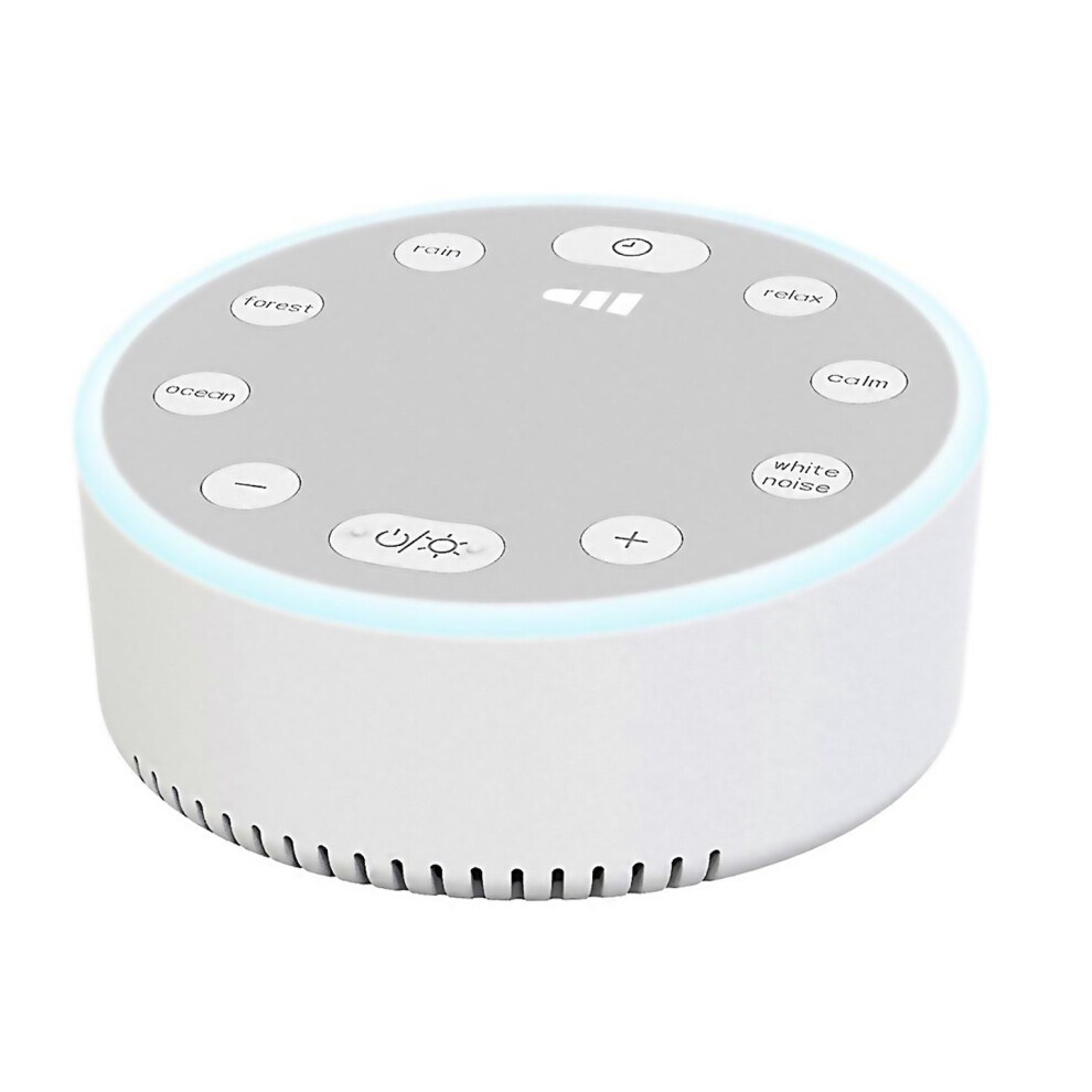 For Baby Noise Machine Usb Rechargeable Noise Sound Machine White White