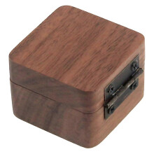 For Guitar Pick Box Walnut Guitar Pick Storage Case Holder Organizer
