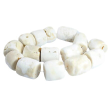 For 2025mm 15inch Sea Bamboo Coral Jewelry Findings Diy Beads White