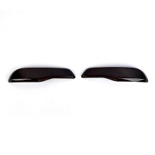 For Rear Bumper Reflector Fog Light Cover Trim Smoked For