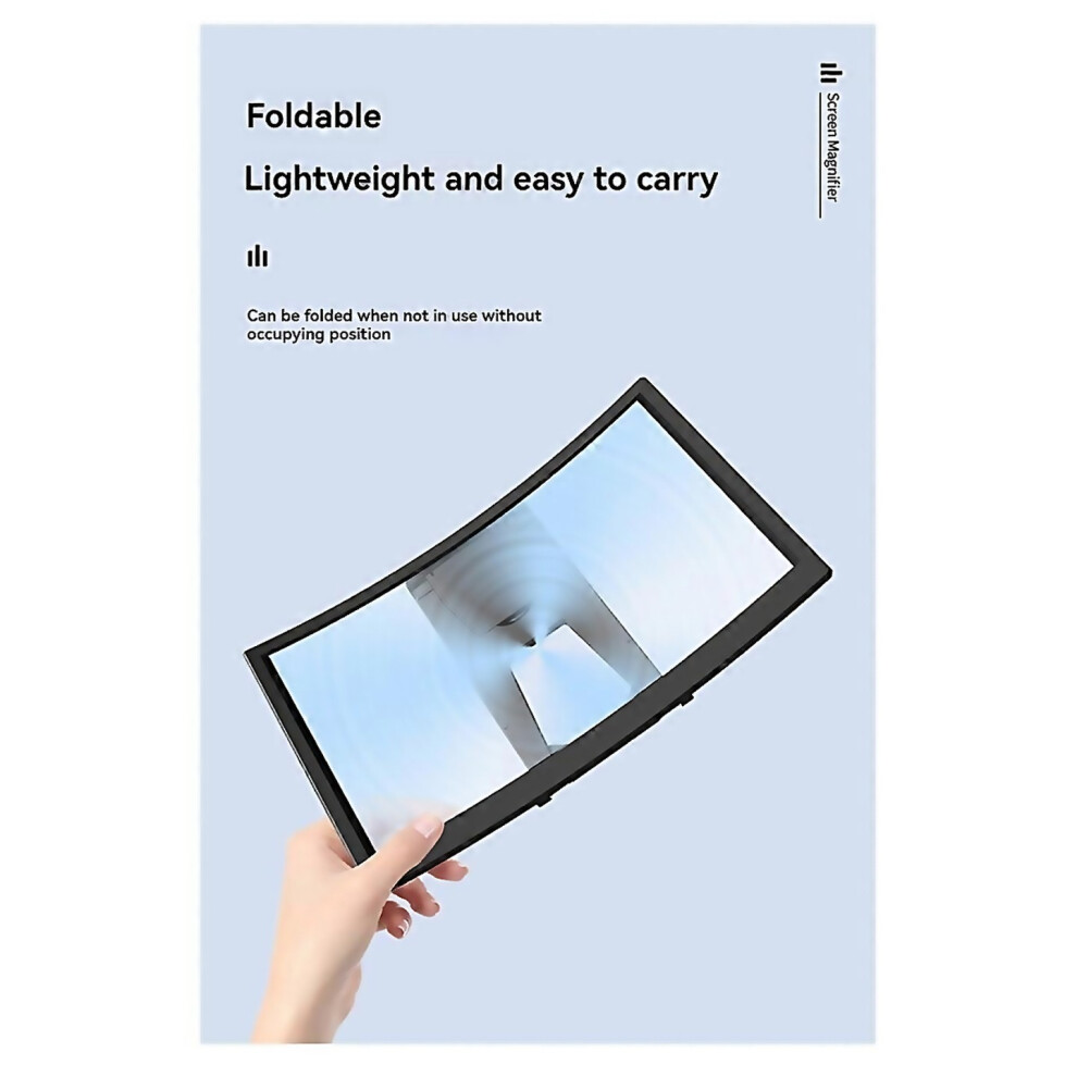 For 12 Inch Mobile Phone Screen Amplifier Hd Video Magnifier Stand 6000001199851
