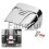 For Chrome Tail Light Visor Cover For Dyna Softail Fxd Flht 5