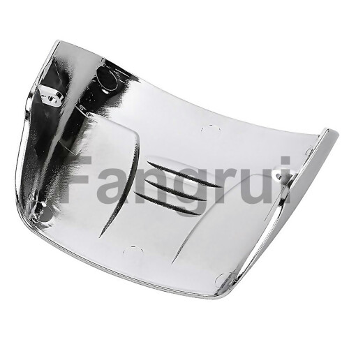 For Chrome Tail Light Visor Cover For Dyna Softail Fxd Flht 1