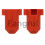 For 3pcs Silicone Socks Heat Insulation Case Cover For 4