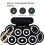 For Electronic Drum Set Electric Portable Hand Practice With Pedal 1