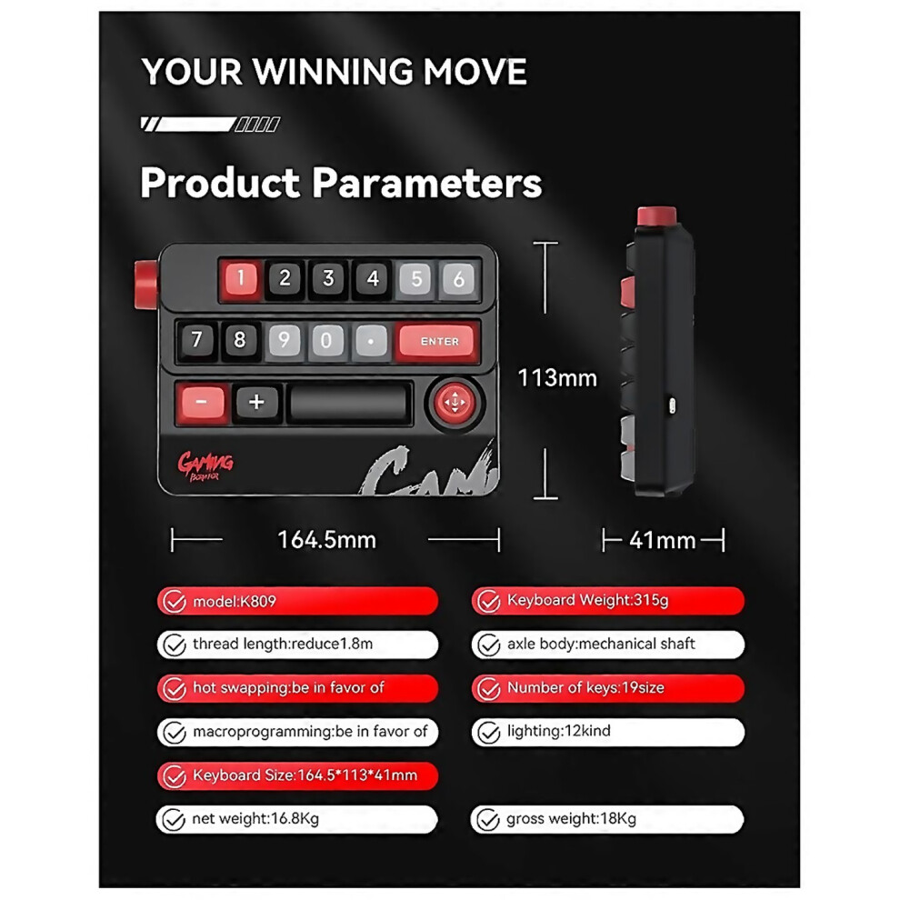For Sxsk809 Mechanical Keyboard Macro Defined Joystick Hot Plugging-image-OPC-PJYJDRZ-NEW