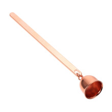 Candle Snuffer Rose Gold Stainless Steel Handle Candle Wick Cover Accessories for Home Decor
