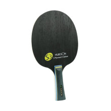 Wooden Table Tennis Racket, Portable 7-Ply DIY Paddle, 10cm Grip Length, Beginner and Competition Friendly