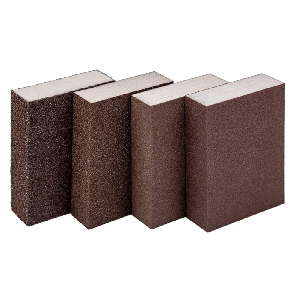 Eckenreinigungsbã¼Rste 4Er-Pack Waschbar Schleifschwamm Polierschwamm Braun Einheitsgrã¶ÃE Fã¼R Ultrafeine Mã¶Belnutzung 6447073987793
