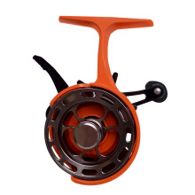 Inline Ice Fishing Reel 3+1BB Ball Bearings 3.2:1 High Speed Magnetic Drop System Large Spool Diameter