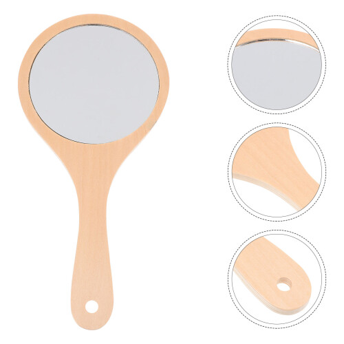 1Compacte Handspiegel Dames Met Handvat En Hd Spiegel 2