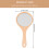 1Compacte Handspiegel Dames Met Handvat En Hd Spiegel 2