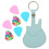 1 Set Gitarren Pick Pu Balladenkoffer 8