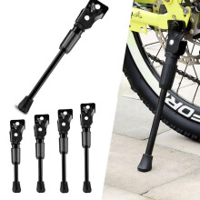 Children's Bicycle Stand for 12 to 20 Inch Wheels, Adjustable Side Stand for Kids' Bikes, Durable Metal Construction