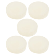 5Stk Indoor Hockey Pucks PVC Leicht Hellgelb Für Effektives Training