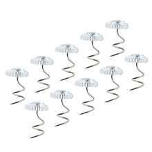20St Opbergspiraal Pins, Transparant Voor Stevige Meubelbekleding