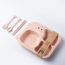 Children Tableware PP Cute Cartoon Dinosaur