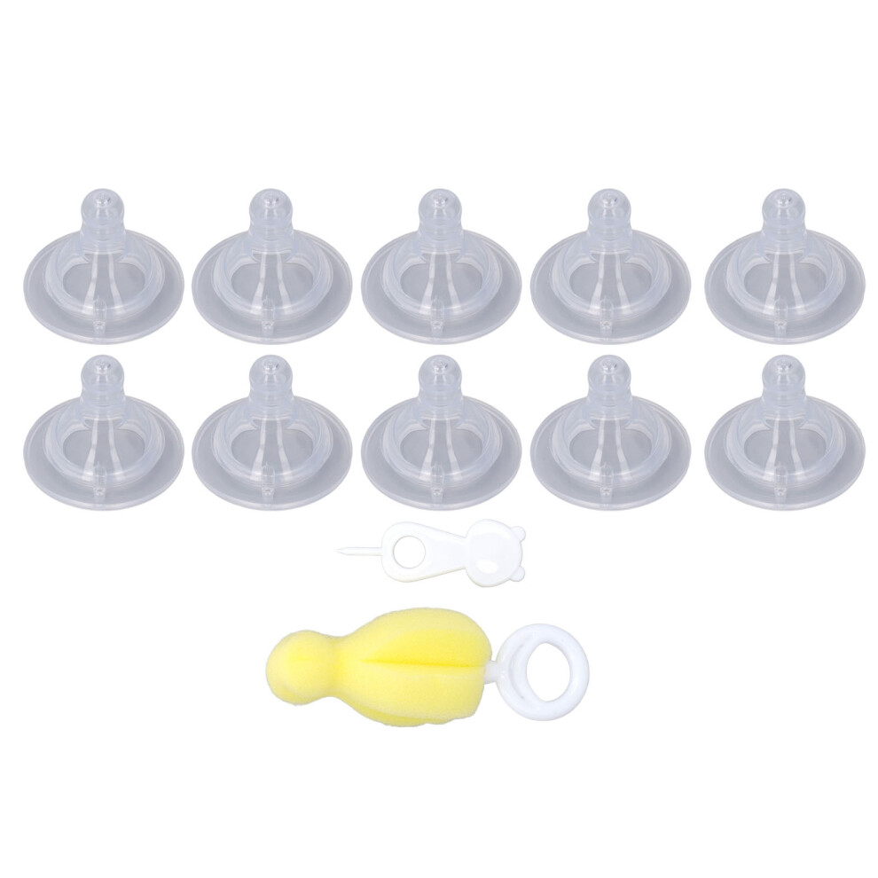 10pcs Infant Silicone Nipples Baby Bottle
