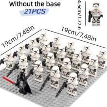 21 stuks Star Wars Stormtrooper Mini Figuren Poppenbouwstenen Diy Kinderspeelgoed Geschenk