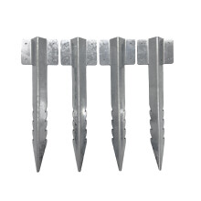 (Pack of 4) Metal Railway Sleeper Brackets