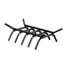 Metal Firewood Rack Organiser for Indoor and Outdoor Use, Heavy-Duty Steel Construction, Adjustable Size, Rustic Design