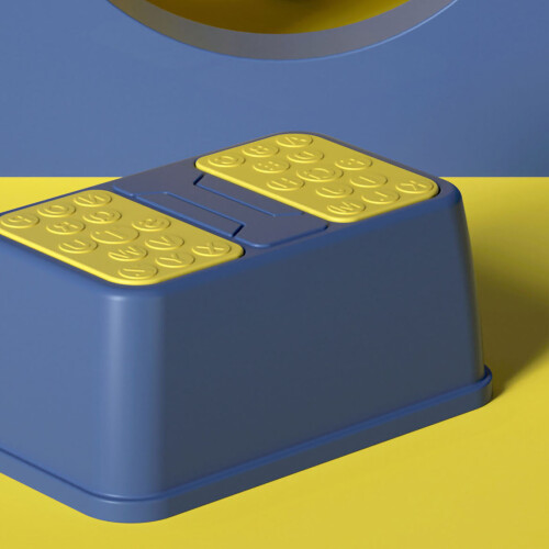 Toilet Step Stool Plastic Non Slip Heavy Duty 2