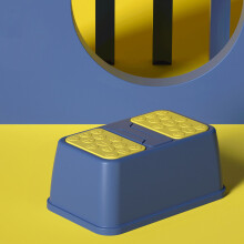 Toilet Step Stool Plastic Non Slip Heavy Duty