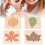 4Pcs Wooden Jigsaw Leaves Develop Skills Bright 11