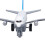 2 Pcs Airplane Model Simulation Alloy Model Toy 14