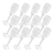 20Stk Miniatur Cocktailglas Plastik Transparent Dekor Für Puppenhaus