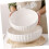 Ceramic Soup Bowl Large White Ceramic Dish Baking Dish with Deep Sides and Durable Design 4