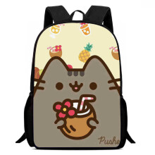 (03)Pusheen Geprint Kinder Rugzak Outdoor Grote Capaciteit Schooltas Student