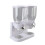 Cereal Dispenser ABS Dual Containers Airtight 4