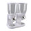 Cereal Dispenser ABS Dual Containers Airtight 1