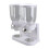 Cereal Dispenser ABS Dual Containers Airtight 7